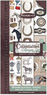 STAMPERIA Collectables - Romantic Horses 6 x 12in SBBV06